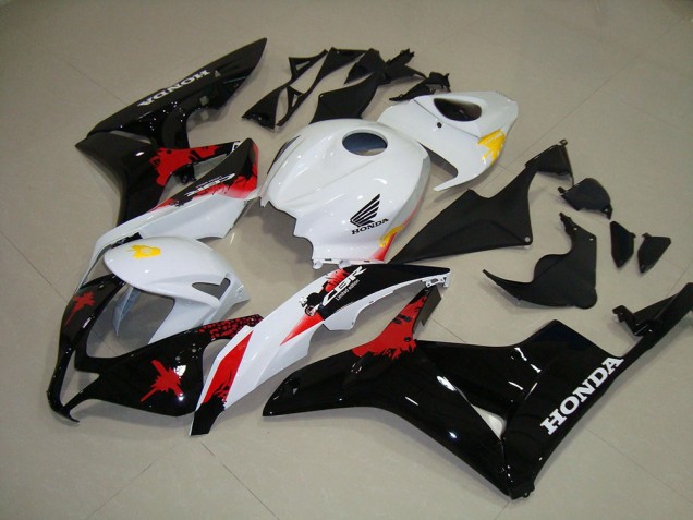 Bianco Nero Rosso ABS Kit Carenatura Moto CBR 600 RR 07-08 Bianco Nero Rosso ABS Kit Carenatura Moto CBR 600 RR 07-08