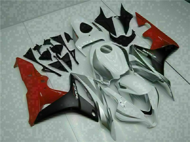 Bianco Nero Rosso ABS Moto Plastica & Carena CBR 600 RR 07-08 Bianco Nero Rosso ABS Moto Plastica & Carena CBR 600 RR 07-08