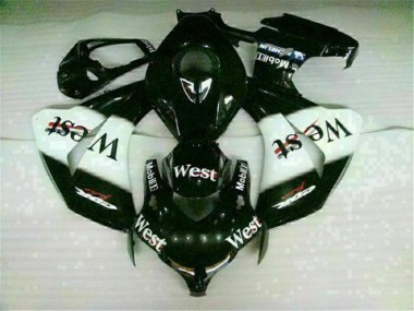 Bianco Nero West Carene Moto CBR 1000 RR 08-11