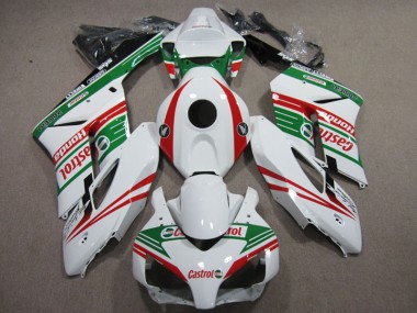Bianco Rosso Castrol Carene Moto CBR 1000 RR 04-05