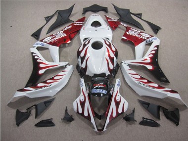Bianco Rosso Fiamma Squalo Carene Moto CBR 1000 RR 04-05