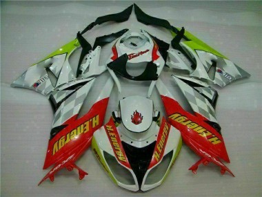 Bianco Rosso H. Energy Carene Moto ZX6R 09-12