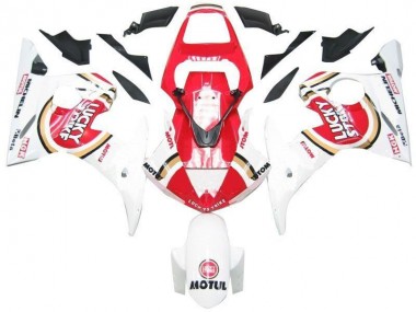 Bianco Rosso Lucky Strike Carene Moto R6 03-05