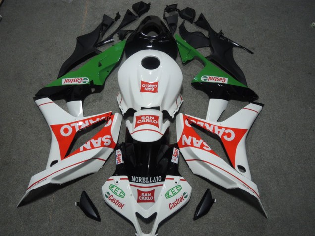 Bianco Rosso MORELLATO San Carlo Carene Moto CBR 600 RR 07-08 Bianco Rosso MORELLATO San Carlo Carene Moto CBR 600 RR 07-08