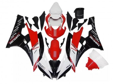 Bianco Rosso Nero Carena Moto R6 06-07