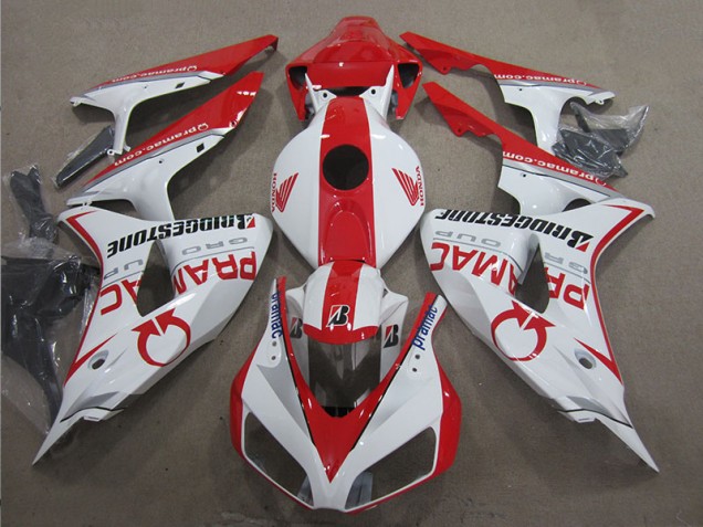 Bianco Rosso PRAMAC Carene Moto CBR 1000 RR 06-07