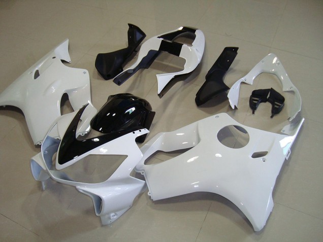 Bianco con Nero Banda Carene Moto CBR 600 F4i 01-03