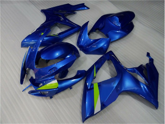 Blu ABS Moto Plastica & Carena GSXR 600 / 750 K6 06-07 Blu ABS Moto Plastica & Carena GSXR 600 / 750 K6 06-07