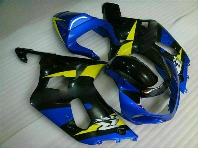 Blu ABS Moto Plastica & Carene GSXR 600 / 750 K1 K2 K3 01-03 Blu ABS Moto Plastica & Carene GSXR 600 / 750 K1 K2 K3 01-03
