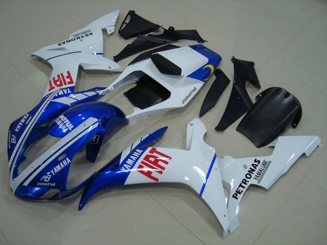Blu Bianco ABS Kit Carenatura Moto R1 02-03