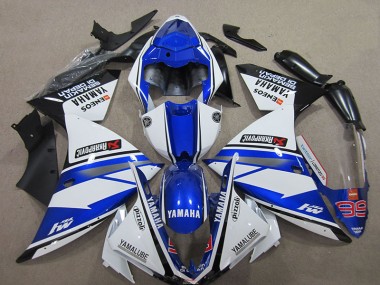 Blu Bianco ABS Kits Carena Moto R1 12-14