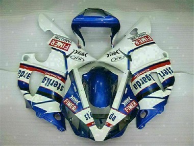 Blu Bianco ABS Kits Carene Moto R1 00-01