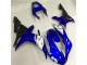 Blu Bianco ABS Moto Plastica & Moto Carena R1 02-03 Blu Bianco ABS Moto Plastica & Moto Carena R1 02-03
