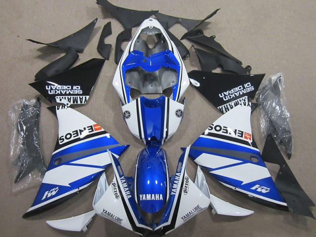 Blu Bianco Blu Bianco ENEOS Carene Moto R1 00-01 Blu Bianco Blu Bianco ENEOS Carene Moto R1 00-01