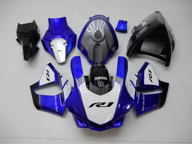 Blu Bianco Carene Moto R1 15-19 Blu Bianco Carene Moto R1 15-19