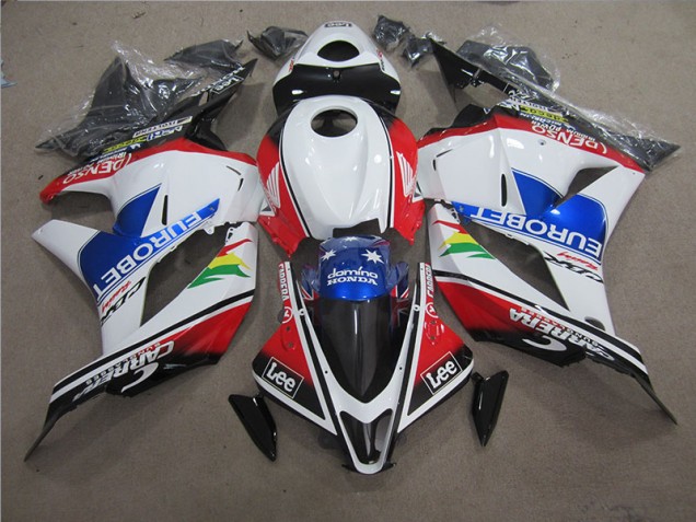 Blu Bianco EUROBET Lee Carene Moto CBR 600 RR 09-12