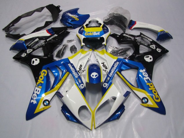 Blu Bianco GoldBet Plastica Moto S1000RR 09-14
