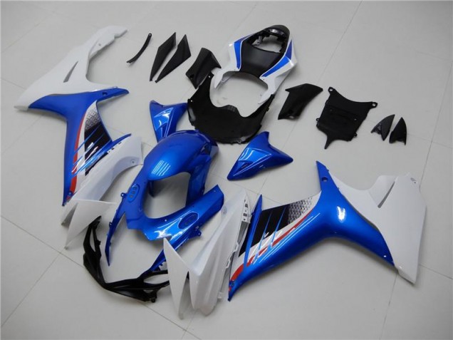 Blu Bianco Kit Carenatura Moto Completa GSXR 600 / 750 K11 11-24 Blu Bianco Kit Carenatura Moto Completa GSXR 600 / 750 K11 11-24