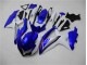 Blu Bianco Kit Carenatura Moto Completa GSXR 600 / 750 K8 08-10 Blu Bianco Kit Carenatura Moto Completa GSXR 600 / 750 K8 08-10