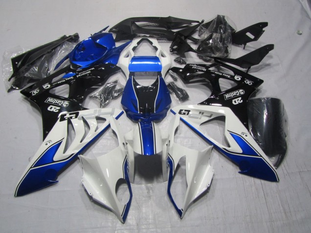 Blu Bianco Kit Carenatura Moto Completa S1000RR 09-14 Blu Bianco Kit Carenatura Moto Completa S1000RR 09-14
