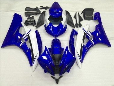 Blu Bianco Kit Carene Moto R6 06-07