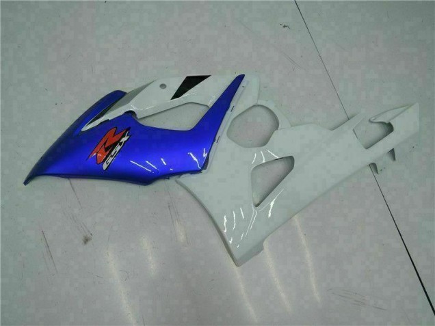 Blu Bianco Kits Carenatura Motocicletta Completo ABS GSXR 1000 K5 05-06 Blu Bianco Kits Carenatura Motocicletta Completo ABS GSXR 1000 K5 05-06