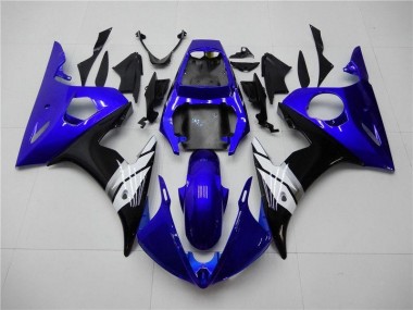 Blu Bianco Nero Carene Moto R6 03-05