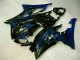 Blu Fiamma Nero Carene Moto R6 08-16 Blu Fiamma Nero Carene Moto R6 08-16
