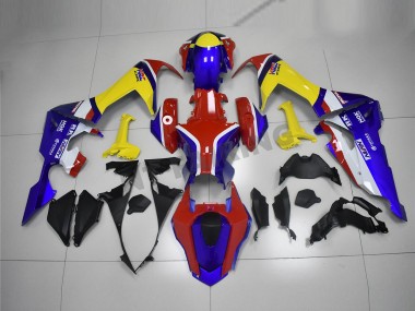 Blu Giallo Rosso Carene Moto CBR 1000 RR 17-23