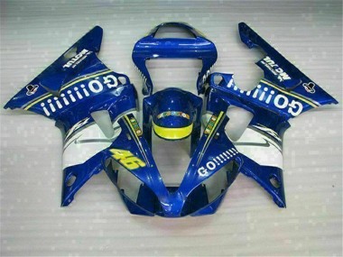 Blu Kit Carenatura Iniezione R1 00-01
