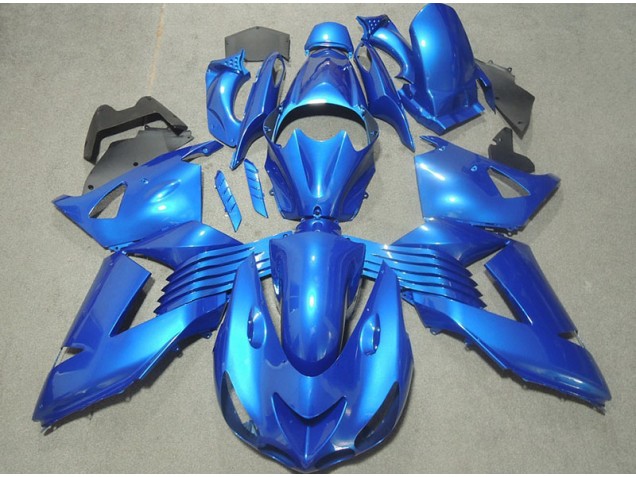 Blu Kit Carenatura Motocicletta Completo ABS ZX14R ZZR 1400 06-11