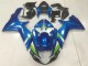 Blu Kit Completo Carenatura Moto ABS GSXR 600 / 750 K11 11-24 Blu Kit Completo Carenatura Moto ABS GSXR 600 / 750 K11 11-24