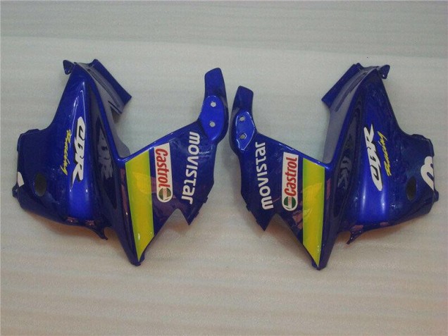 Blu Movistar Castrol Carene Moto CBR 600 F3 95-98