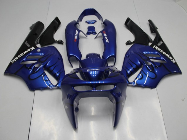 Blu Nero Fiamma Kit Carena Moto & Plastica Moto ZX9R 94-97 Blu Nero Fiamma Kit Carena Moto & Plastica Moto ZX9R 94-97