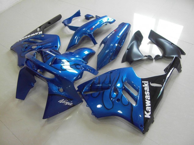 Blu Nero Fiamma Kits Carene Moto & Plastica Moto ZX9R 94-97