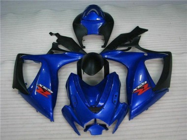 Blu Plastica Moto GSXR 600 / 750 K6 06-07