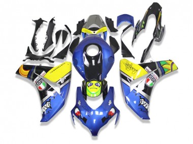 Blu Squalo Carene Moto CBR 1000 RR 08-11