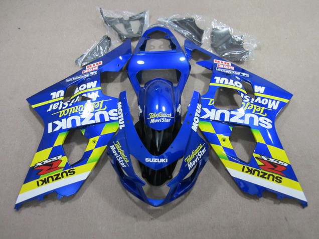Blu Telefunica Movistar Motul Carene Moto GSXR 750 K4 04-05 Blu Telefunica Movistar Motul Carene Moto GSXR 750 K4 04-05
