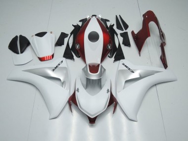 Caramella Rosso Bianco & Argento Carene Moto CBR 1000 RR 08-11