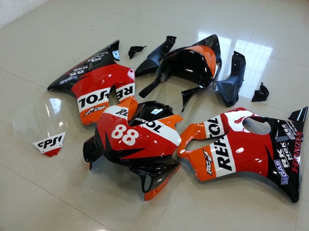 Corsa Repsol 88 Carene Moto CBR 600 F4i 01-03 Corsa Repsol 88 Carene Moto CBR 600 F4i 01-03