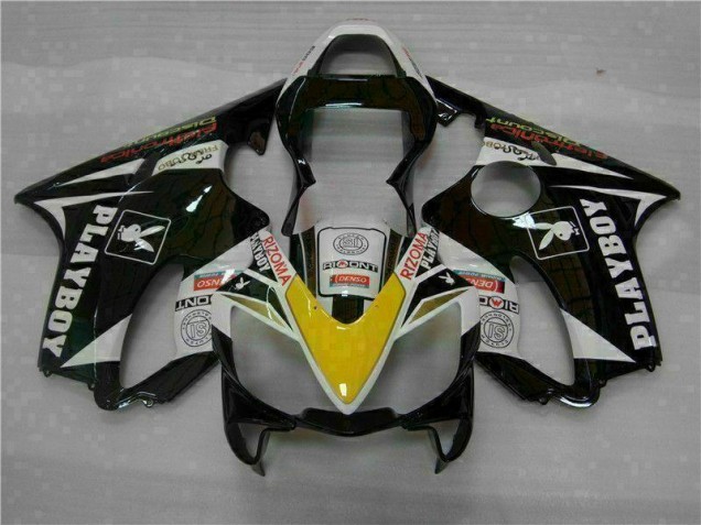 Giallo Argento Nero Playboy Carene Moto CBR 600 F4i 01-03