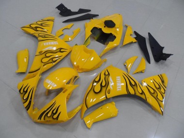 Giallo Nero Fiamma Carene Moto R1 12-14