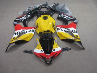 Giallo Rosso Nero Repsol Carene Moto CBR 600 RR 07-08