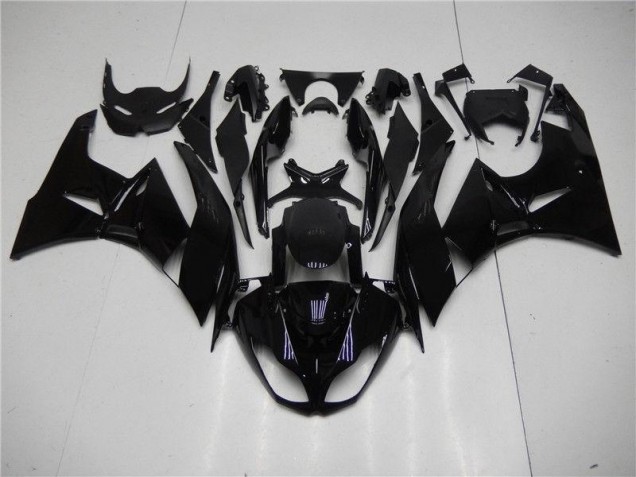 Lucido Nero Carene Moto ZX6R 09-12 Lucido Nero Carene Moto ZX6R 09-12