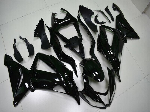Lucido Nero Carene Moto ZX6R 13-18 Lucido Nero Carene Moto ZX6R 13-18