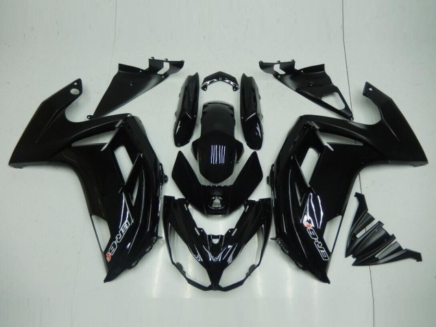 Lucido Nero Kit Completo Carenatura Moto ABS EX650 12-16