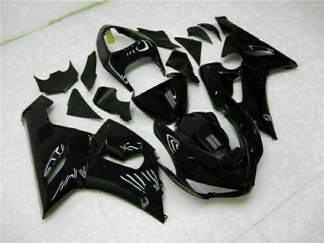 Lucido Nero Kits Carene Moto & Plastica Moto ZX6R 05-06 Lucido Nero Kits Carene Moto & Plastica Moto ZX6R 05-06