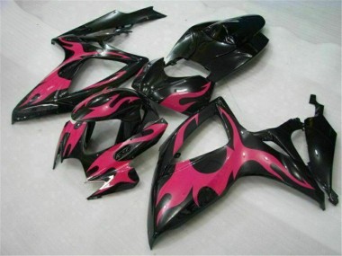Nero ABS Kits Carene Moto GSXR 600 / 750 K6 06-07