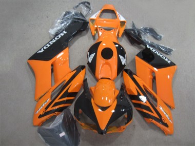 Nero Arancia ABS Kits Carene Moto CBR 1000 RR 04-05