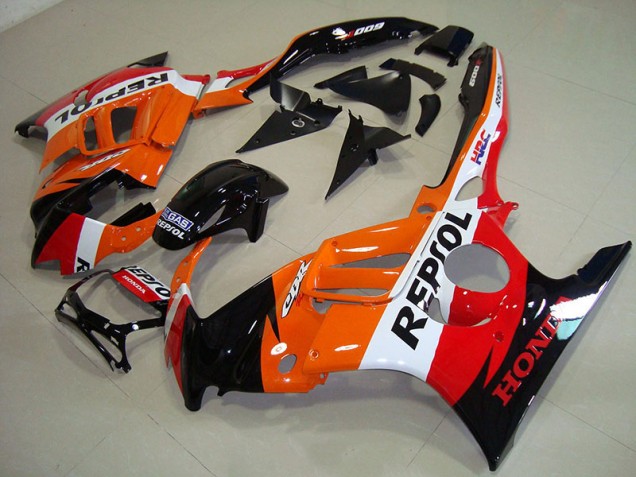 Nero Arancia Repsol ABS Kit Carenatura Moto CBR 600 F3 95-98